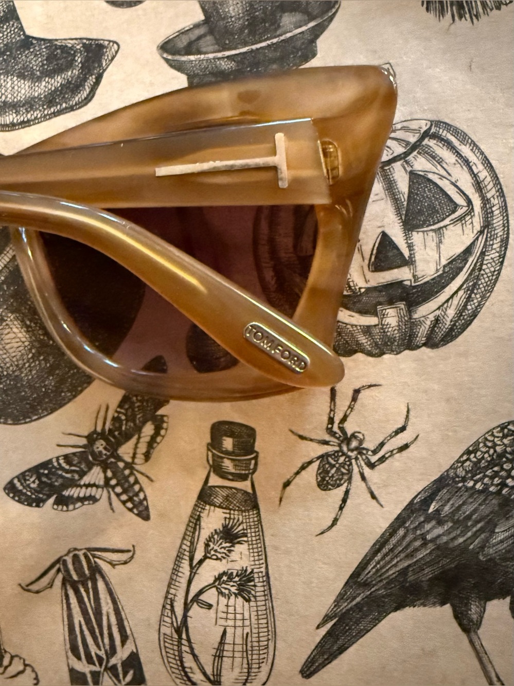 Vintage Tom Ford Caramel Brown 2012 Lana Sunglasses TF280 with Gradient Lenses - Picture 6 of 16